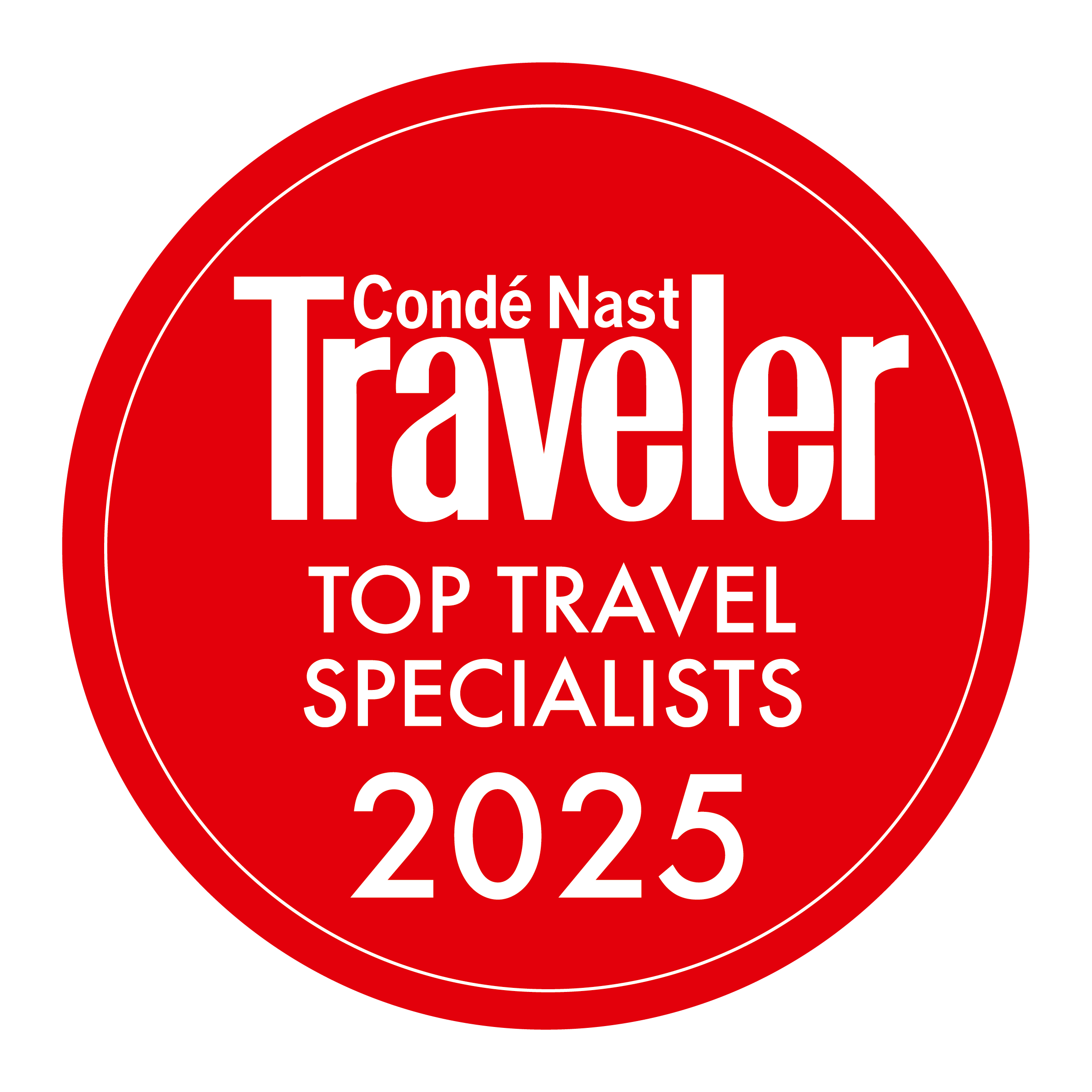 Condé Nast Traveller Award Badge